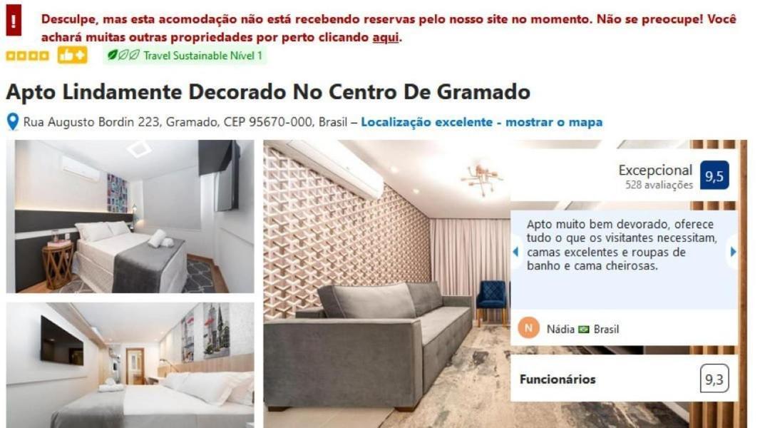 Apartment Novo E Completo No Centro De Gramado!