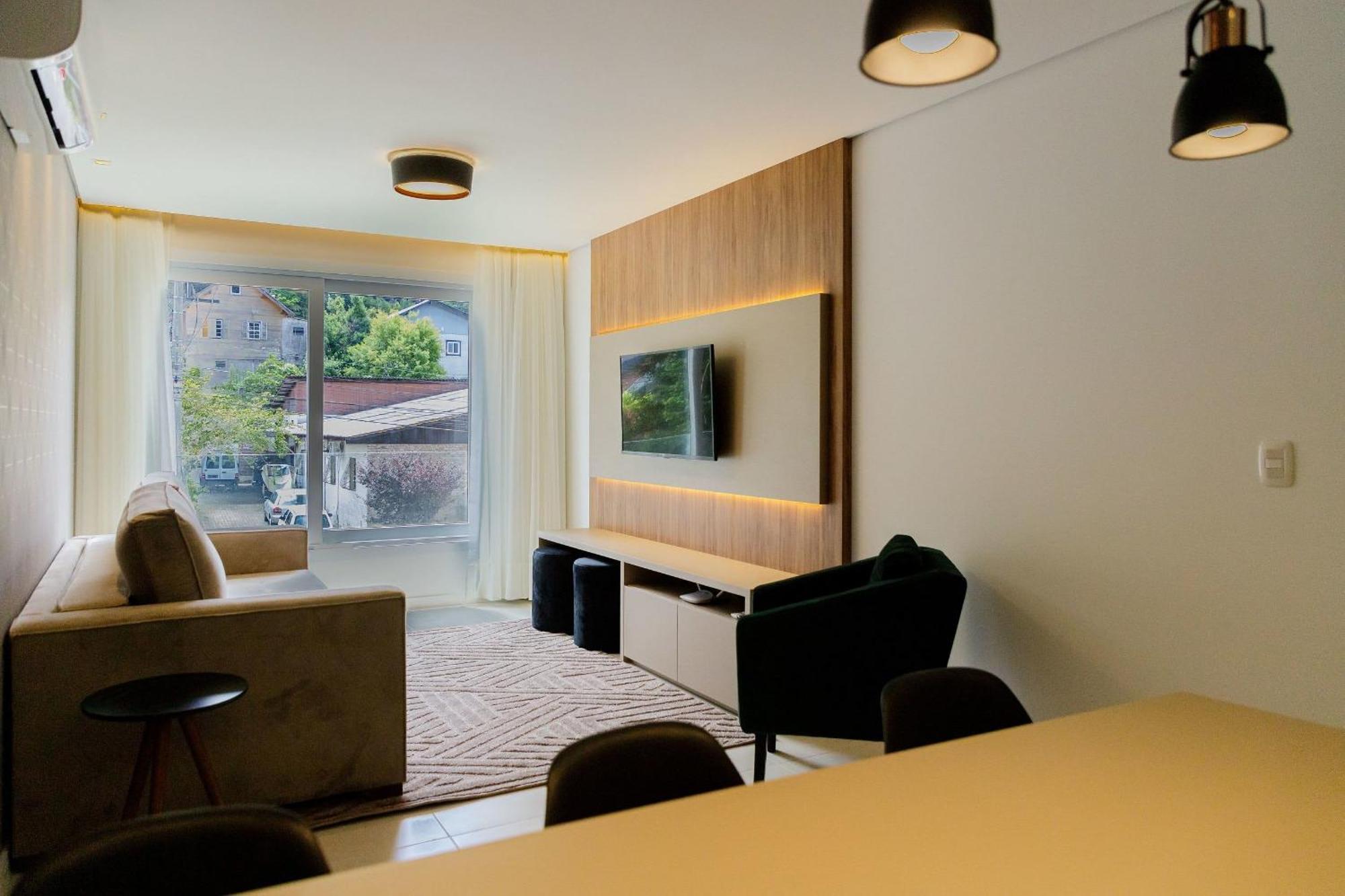 Apartment Novo E Completo No Centro De Gramado! *